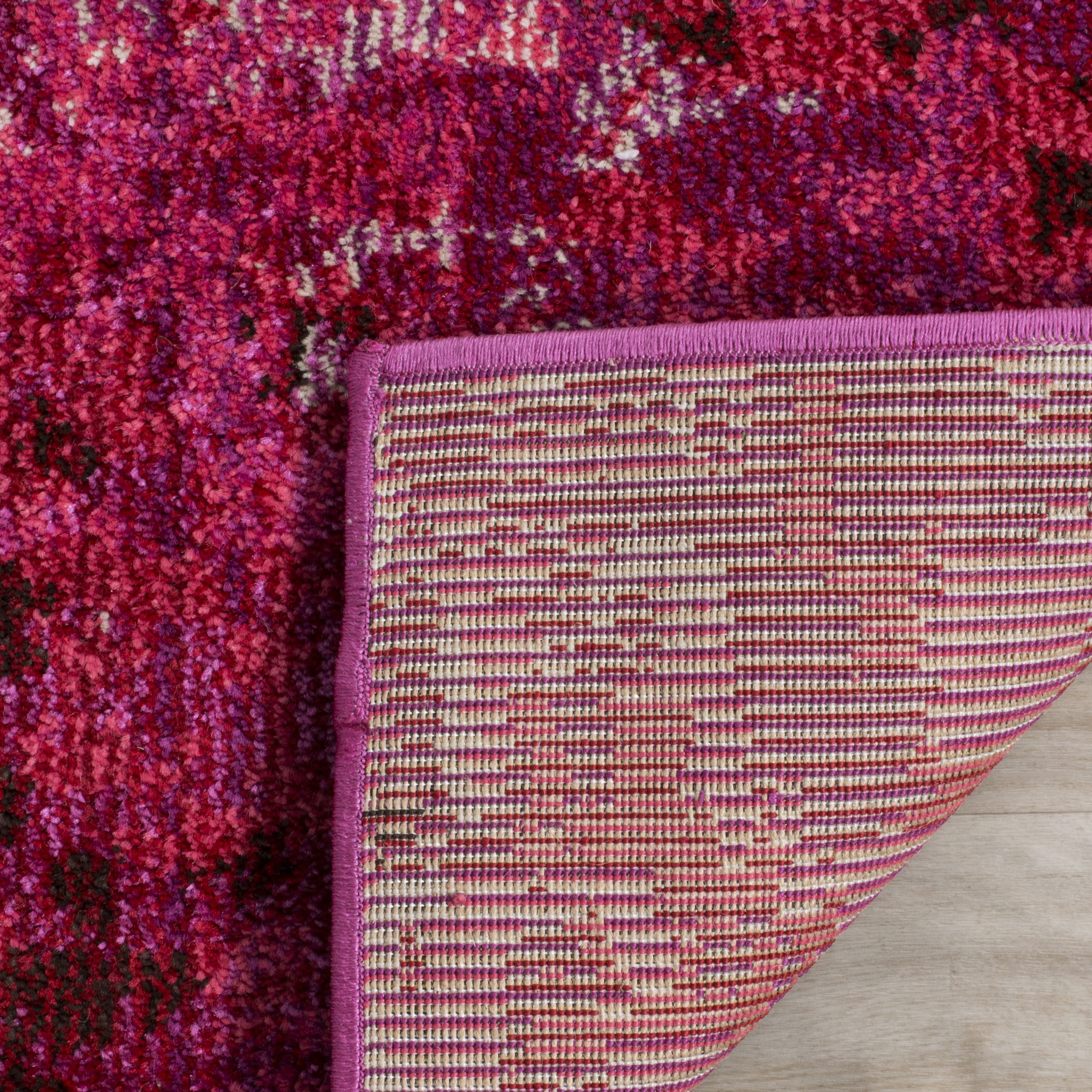 SAFAVIEH Monaco Driskoll Abstract Area Rug, Fuchsia, 3' x 5'