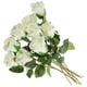 thumbnail image 4 of 10 rosas artificiales con tallos para hacer tú mismo, ramos de boda., 4 of 5