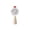 Beige, variant on Portable Handheld Fan with Colorful LED Lights and Clover Shape Design USB Rechargeable Personal Device for Outdoor Travel Summer Events Home Desk Accessory Gift, Green