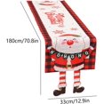 thumbnail image 5 of Queilt Christmas Decorations Outdoor, Christmas Table Flags, Kitchen, Living Room, Table Decorations, Home Party Decorations, Santa Claus Party Decorations, 13 x 72 Inches, 5 of 5