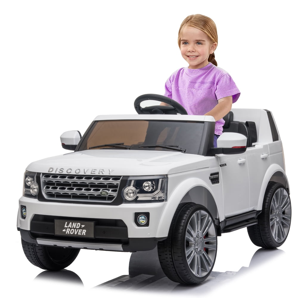 Ride on Toys for 13 Year Olds, 12 Volt White Land Rover