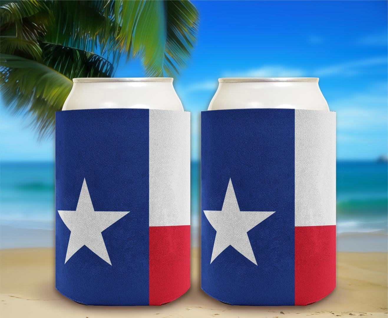 Texas Can Drink Cooler Texas Flag Lone Star State 12-Pack Can Drink Thermocoolers Party Pack