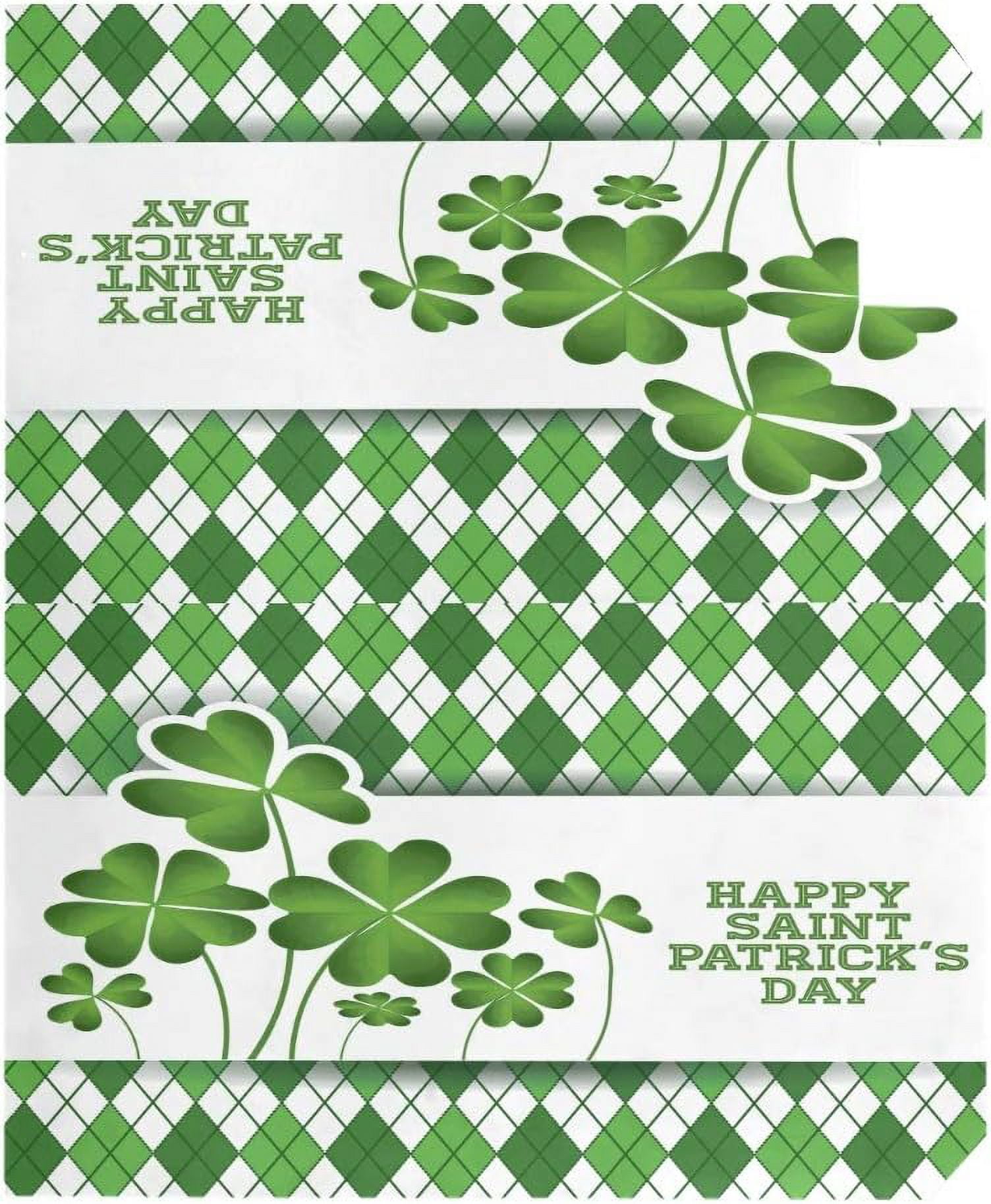 St Patricks Day Magnetic Mailbox Cover Standard Size-18"x 20.8"