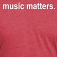 thumbnail image 3 of CafePress - Musicmatters Men's Deluxe T Shirt - Mens Tri-blend T-Shirt, 3 of 4