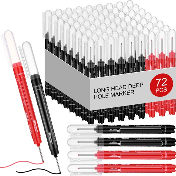 Marcador Deep Hole MotiMind, 72 unidades, impermeable, multiusos