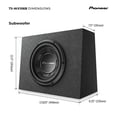 thumbnail image 5 of Subwoofer Pioneer TS-WX106B 10" 1100 W de potencia máxima, 5 of 5
