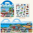 thumbnail image 1 of Stickers for Kids Reusable Washable Preschool Learning Activity Book, 1 of 3