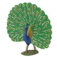 thumbnail image 3 of Modelo de pavo real de alta simulación, adorno decorativo para el hogar y la oficina, juguete para niños. Modelo de pavo real., 3 of 14