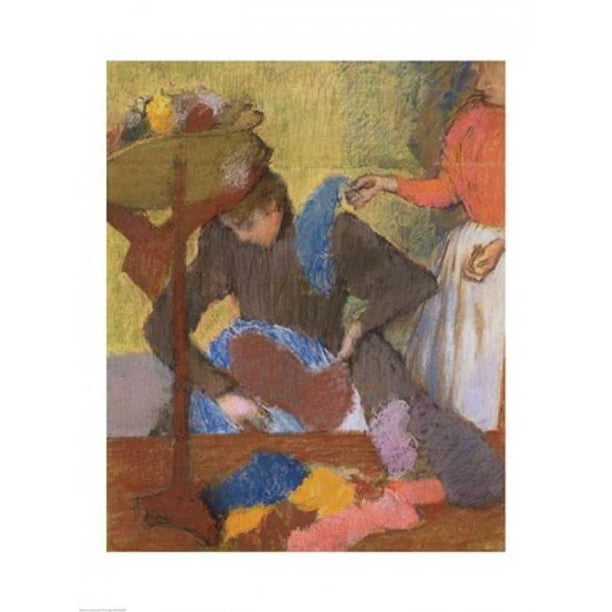 Posterazzi BALXIR10068 sur l'Affiche des Millinaires de Edgar Degas - 18 x 24 Po.