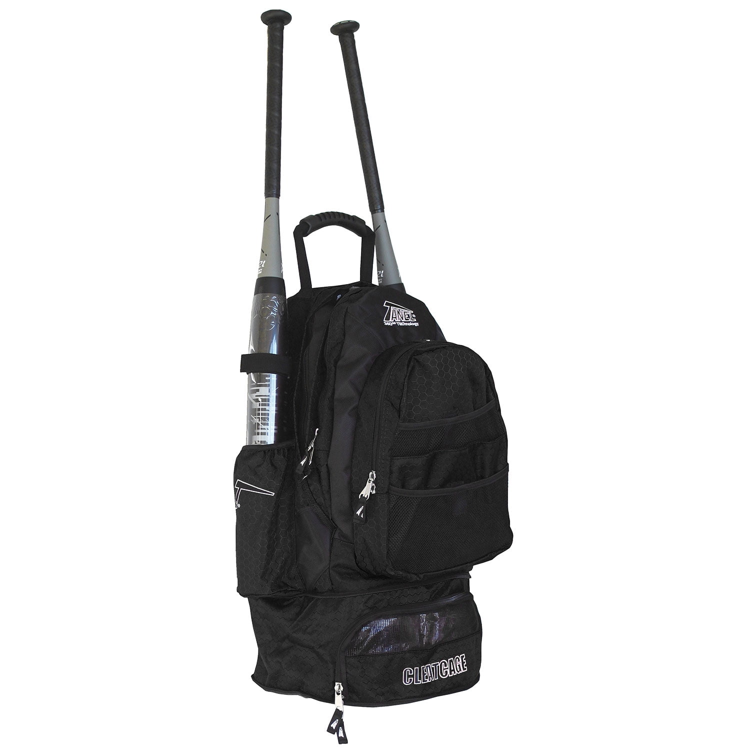 Tanel 360 Bat Pack Baseball/Softball Backpack Bag - Navy