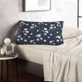 thumbnail image 6 of Goofa Daisies Flowers Pattern Pillow Case – Plush & Soft Cushion Cover, Hypoallergenic Throw Pillow Case for Comfortable Sleep with Envelope Closure-14"x20", 6 of 6
