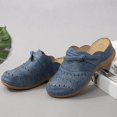 thumbnail image 3 of Sandalias ortopédicas para caminar talladas huecas para mujer, zapatos sin cordones para ir de compras al aire libre, 3 of 5