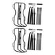 thumbnail image 1 of 1 par de soportes delanteros para portaequipajes de bicicleta, kit profesional para equipaje de cicloturismo, fabricado en aleación de aluminio, 1 of 9