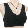 thumbnail image 3 of Vedolay Sport Bras For Women Women Sports Bra Scoop Neck Curve Wireless Support Bralette Crop Tank Cami Backless Sleeveless Yoga Workout,Black XXL, 3 of 4
