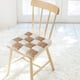 thumbnail image 2 of Cushion table chair, dining room office student home, soft fabric, lightweight foldable, metal frame, for bedroom, 2 of 9