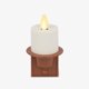 thumbnail image 1 of Vela Luminara Nightlight sin llama de arcilla cocida desde el anochecer hasta el amanecer, 1 of 8
