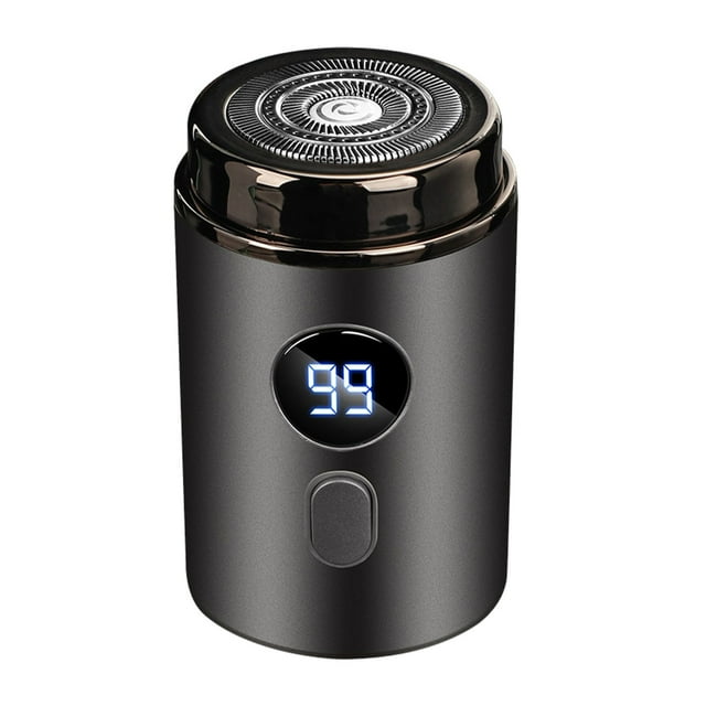 yingyy USB Charging Electric Shaver Small Portable Long Service Life And Better Shaving Effect Beard Shaver grey