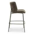 thumbnail image 3 of Moe's Home Collection Early Bar Stool Fabric Brown, 3 of 8