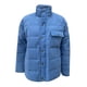 thumbnail image 3 of Parkas de manga larga para mujer, color liso, cuello alto, manga larga, chaqueta acolchada informal, abrigo para mujer, 3 of 4
