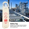 thumbnail image 4 of Safety Tag, Versatile White Scaffold Status Tags   for Logistics Transportation, 4 of 7