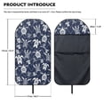 thumbnail image 7 of XYZCANDO Sea Turtle Print Terry Cloth Car Seat Covers Non-Slip Car Seat Towel Cover, Front Seat Towel Cover, Suitable for SUV Seats Truck Seat, Fit for Trucks Vans SUV Sedan, 7 of 7