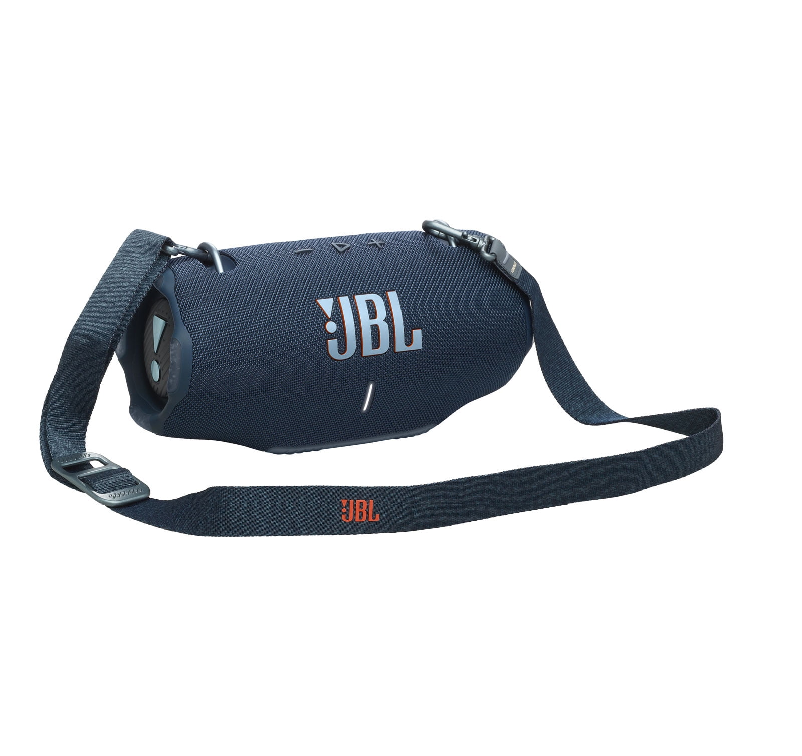 JBL Xtreme 4 Blue Portable Bluetooth Speaker w/divvi! Hardshell Case Bundle