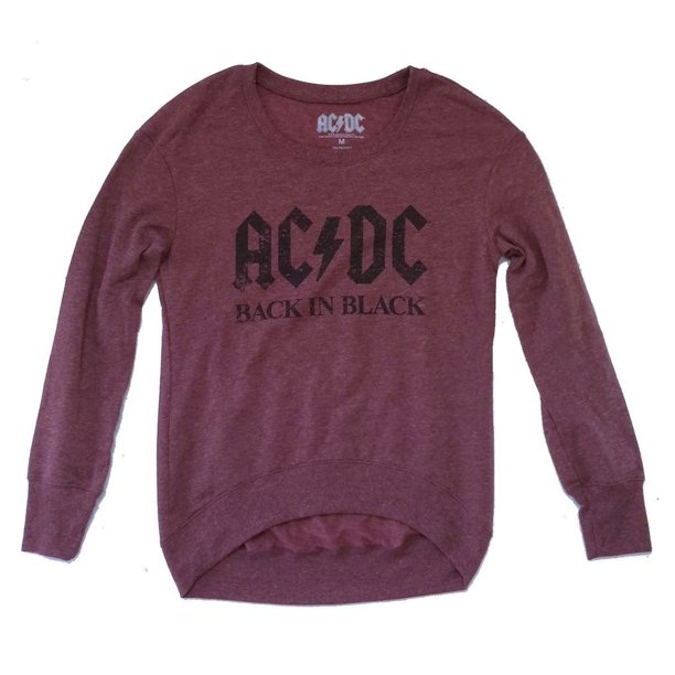 acdc sweatshirt womens