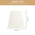 thumbnail image 3 of Miangastore Small Lampshade E14 Socket Retro Style Lamp Shade Cloth Vintage Lamp Shade, 3 of 8