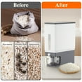 thumbnail image 6 of Lifewit Rice Dispenser 25 Lbs, Rice Storage Container Moisture Proof, Cereal Dispenser for Pantry, BPA-Free, 6 of 9