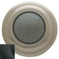 thumbnail image 3 of Baldwin 4015 1 Inch Diameter Convex Wall Mounted Flush Bumper, Vintage Brass, 3 of 7