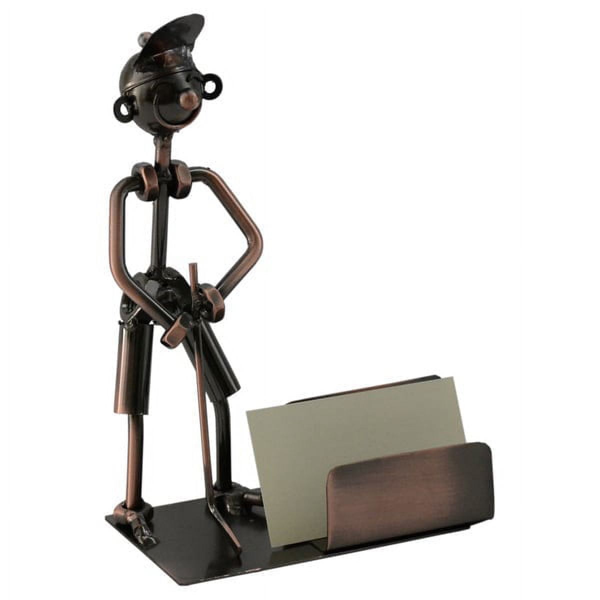 Three Star Import & Export ZC2020 5 x 7 in. Business Card Holder, Golfer
