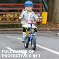 thumbnail image 5 of Kids/Youth Knee Pad Elbow Pads Guards Protective Gear Set for Roller Skates Cycling BMX Bike Skateboard Inline Skatings Scooter Riding Sports, 5 of 6