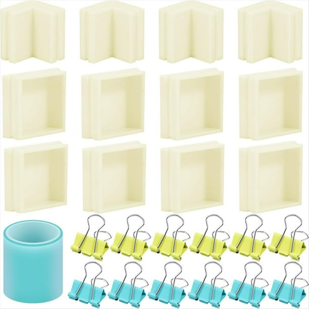 Carcasa de Moldes Ajustables para Fabricación de Moldes de Silicona, de Carcasa para Moldes de Resina DIY, Moldes para Velas, Fabricación de Moldes de Jabón