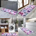 thumbnail image 2 of Pink Butterfly Pattern Kitchen Rug Mat,Kitchen Runner Rugs Non Skid Washable,Decorative Kitchen Floor Mats for Kitchen,Sink,Laundry,17"X47", 2 of 5