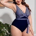 thumbnail image 6 of Women's Sexy Plus Size Tankini Swimsuits Sports New Stylish Hot Spring Cute Fashion Beachwear Cross Back Soft Tops Bottoms Elegant Swimwear, 6 of 8
