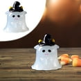 thumbnail image 3 of Fnochy Luminous Halloween Mini Resin Ghost, Miniature Garden Ornaments, Glow in The Dark Ghost Figures Halloween Garden Decor, for Halloween Party Outdoor Home Accessories, 3 of 5