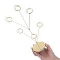 thumbnail image 5 of OUNONA Golden Photo Holder with Clips for Displaying Cards, Notes, Memos, and Photos on Desk - Multi-Use Organizer Stand, 5 of 8