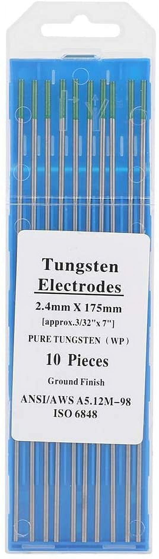 TEN-HIGH Elettrodi Di Tungsteno TIG, Elettrodi Di Tungsteno Puro
