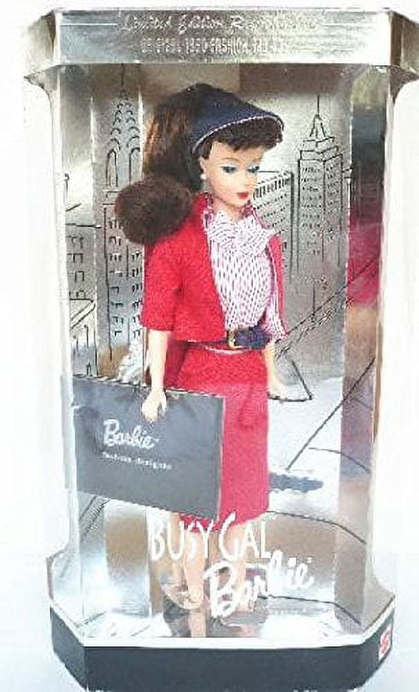バービー　BUSY GAL Banlie Barbie Busy Gal Doll, 1960 Limited Edition Reproduction, Red