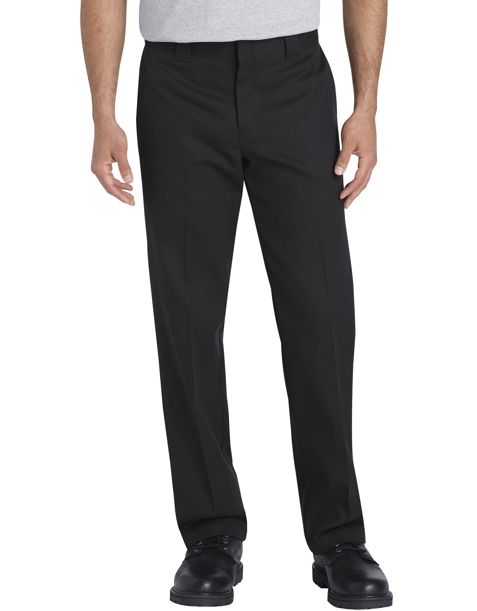 Dickies Mens FLEX Slim Fit Tapered Leg Work Pants, 40W x 32L, Black Walmart Canada