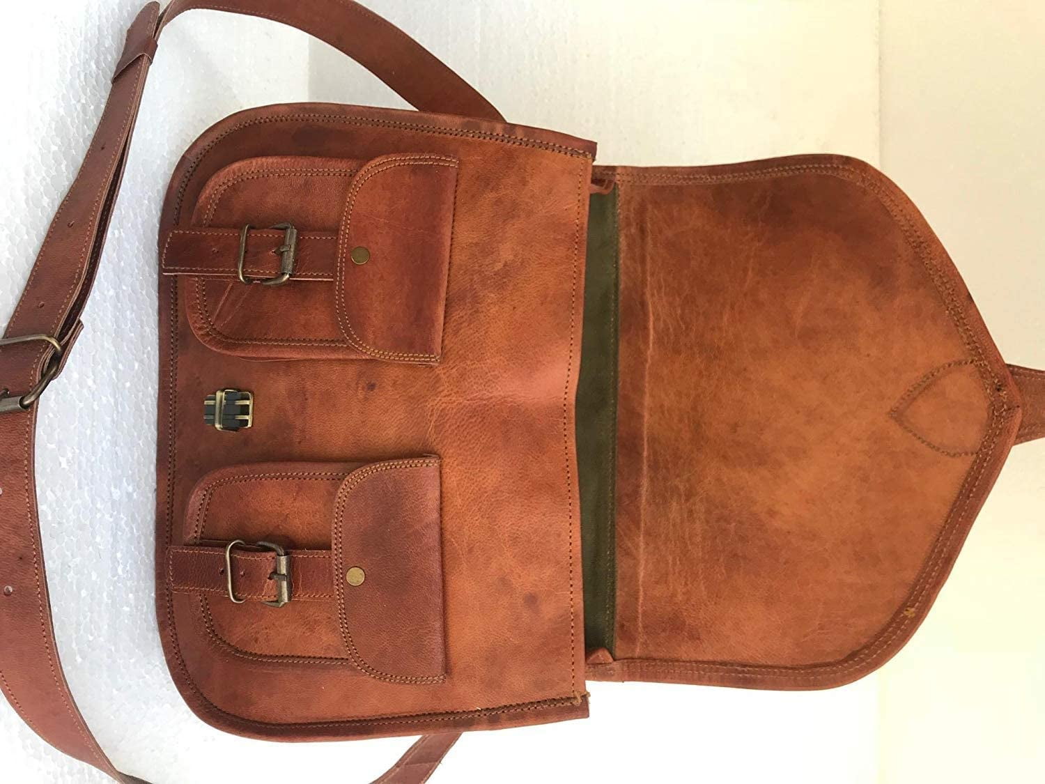 HAUTTON Women's Premium Geniune Leather Large Handbag | Hand Held Bag |  Hand-held Bag | Ladies Leather Purse with Zipper Closure Colour: Tan Brown  at Rs 7499.00 | Women Leather Handbags, महिलाओं