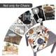 thumbnail image 4 of Fundas elásticas para asiento de silla SearchI, juego de 6 con diseño de flores, 4 of 7