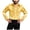 Gold, variant on Ruffled Tuxedo Shirts Disco Shirt for Men Prom Halloween 80s 90s Ruffle Retro Shirt (Purple, XXL)
