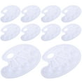 thumbnail image 6 of FRCOLOR 10 Pcs Paint Trays Palette Color Mixing Plate Child 22.5x16.8x1.2cm White, 6 of 8