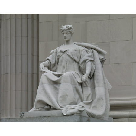 

Print: Statue Birch Bayh Federal Building Indianapolis Indiana 2009