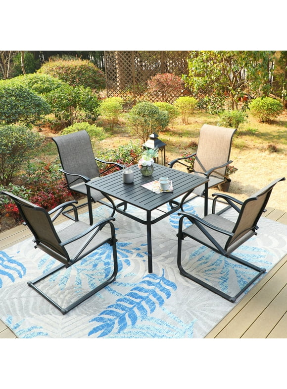 5 Piece Patio Dining Set in Patio Dining Sets
