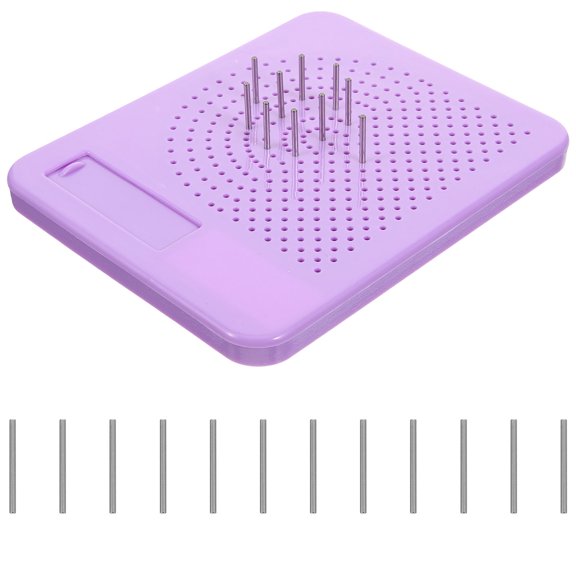 DEEPCRAFF Quilling Board with Pin Paper Winding Tool ABS 1Pcs for Learners and Professionals