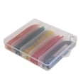 thumbnail image 2 of Soft  Bait, Soft Bait Fishing Lures Kit Reusable With Rubber O Ring For Bass Fishing, 2 of 8