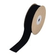 thumbnail image 4 of Cinta de terciopelo Cinta decorativa Cintas flocadas DIY con carrete Cinta de floristería para envolver regalos Costura Fabricación de moños de Negro, 4 of 8