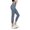 GREY, variant on BROOKLYN JAX Yoga Leggings for Women - High Waist - Running - Full or 7/8 Length
